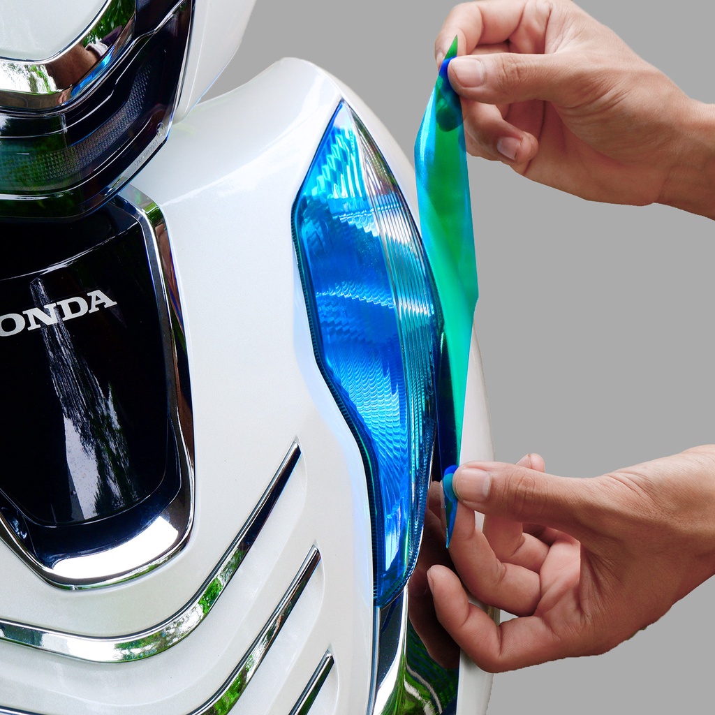 Decal  đổi màu đèn xe SH 2020 - 2023 bảo vệ đèn xe Honda Sh pvc 3 lớp