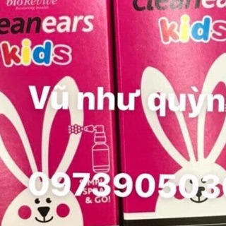 Hộp xịt con thỏ clean. Ears