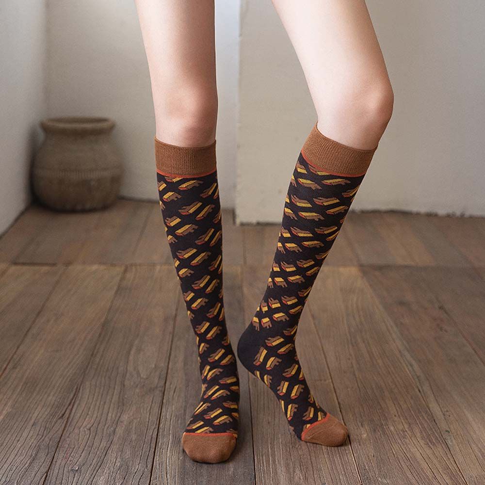 Vớ ống dài co giãn thoải mái thời trang thu đông cho nữ VANES1