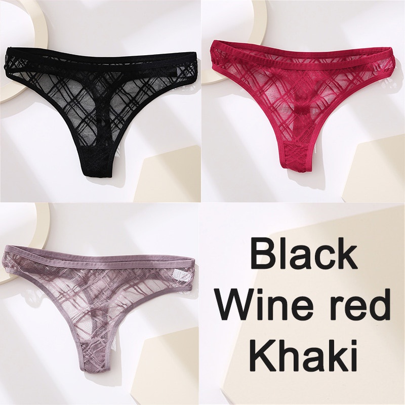 Cute Byte Quần Lót Ren Lưới Lọt Khe Gợi Cảm Dễ Thương Cho Nữ