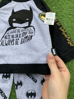 Bộ cotton batman bé trai