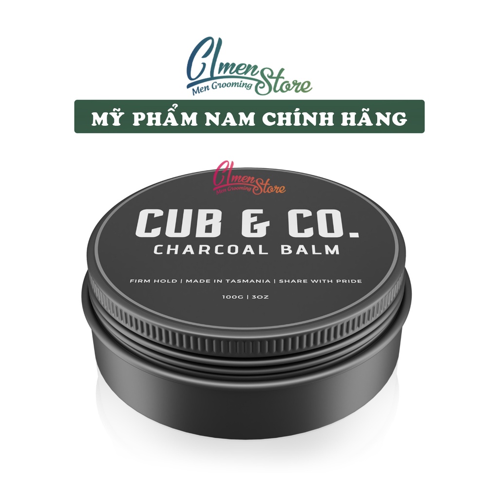 Tạo kiểu tóc Cub &amp; Co. Charcoal Balm