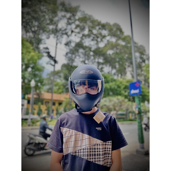 Mũ bảo hiểm AVEX TOPGUN lật cằm ( 59-60cm)