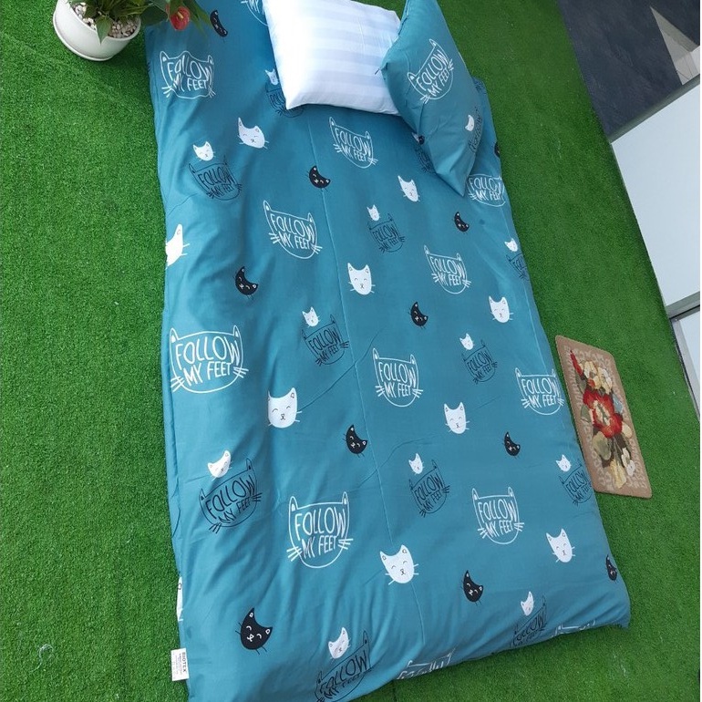 Áo Bọc Nệm Topper 2 mặt có khóa kéo, kích thước 1mx2m, 1m4x2m, 1m6x2m, 1m8x2m dùng cho nệm dày 3-7cm