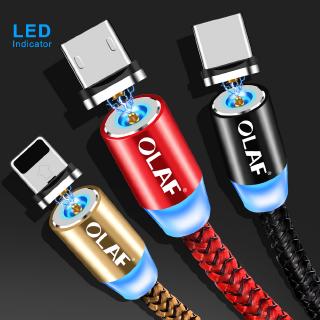 Cáp Sạc 3 Trong 1 Type C Lightning Micro Usb 1m 2.4a Cho Ios Android