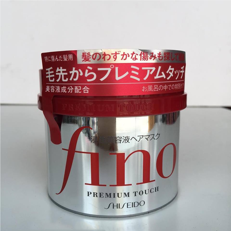 Kem ủ Hấp tóc Fino Shiseido Xuất xứ Nhật Bản lọ 230g
