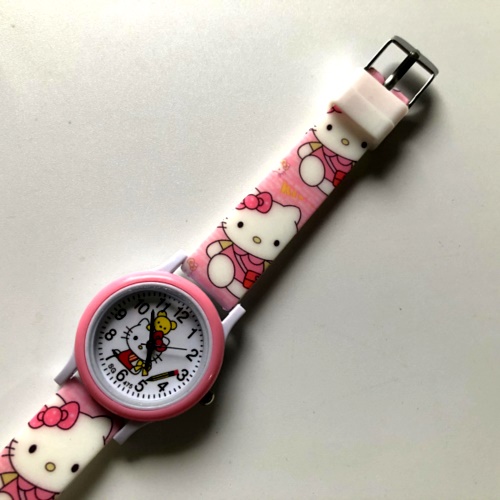 Đồng Hồ Trẻ Em KITTY22 Hình Hello Kitty cho bé gái (Hình Chụp Thật) _ Chuyên sỉ