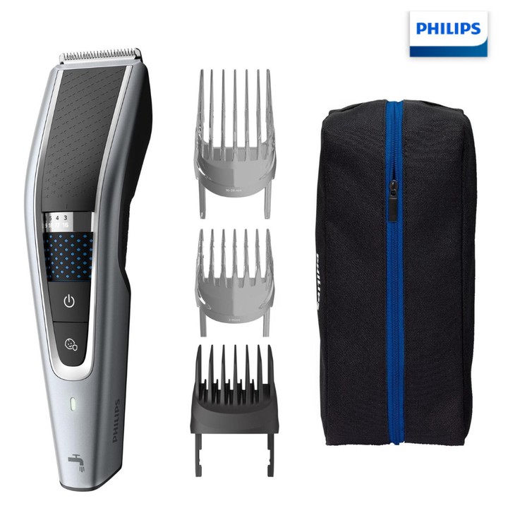 Tông đơ cắt tóc cao cấp Philips HC5690/15 Công suất: 9W, Tích hợp 2 lưỡi cắt - HÀNG CHÍNH HÃNG