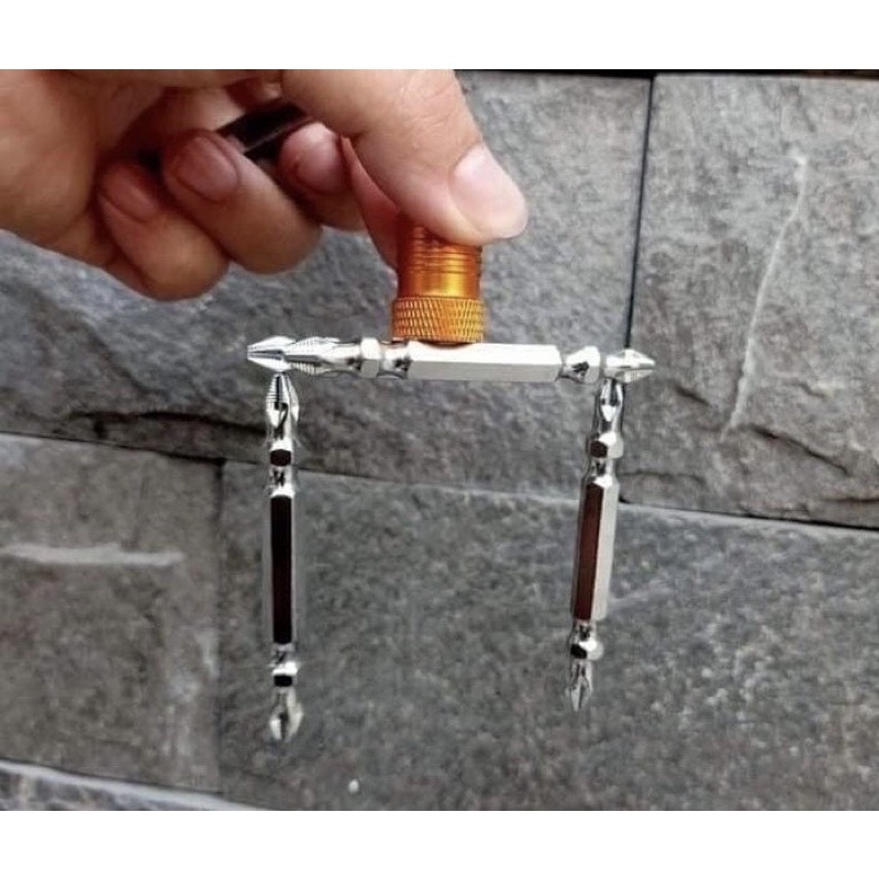 Bộ Mũi Vít Hoa Thị Có Nam Châm Kapusi Nhật Bản Làm Từ Thép CRV Chắc chắn, Độ Bền Cao