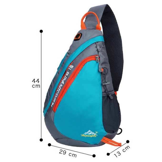 Túi Messenger đeo chéo 1 Quai thể thao chống nước cho Nam và Nữ