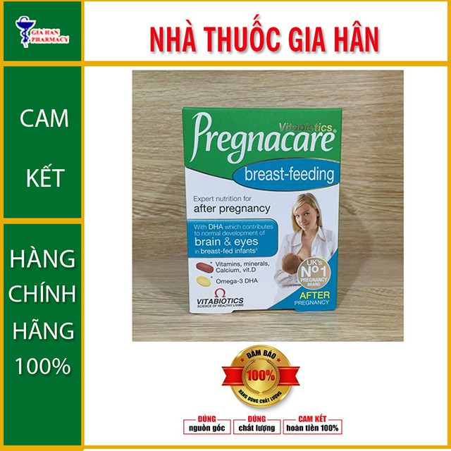 Vitabiotics Pregnacare Breast Feeding - Viên Uống Lợi Sữa Giúp Tăng Số Lượng &amp; Chất Lượng Sữa Mẹ