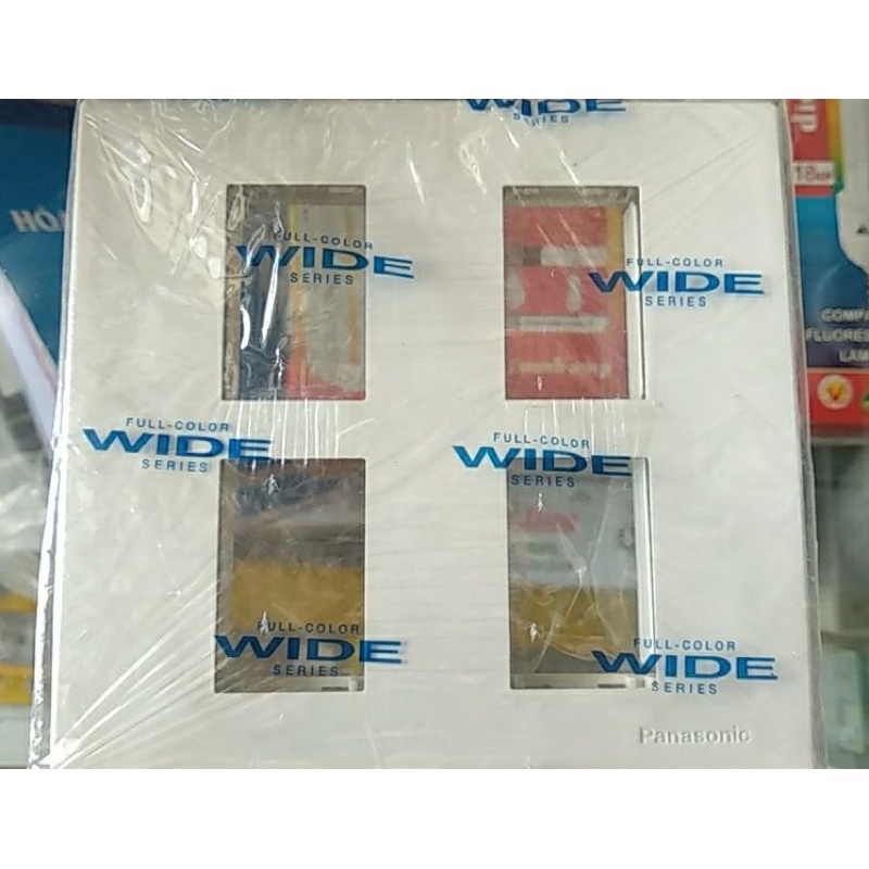 Công tắc, Ổ cắm, Mặt na, DÒNG WIDE SERIES PANASONIC HÀNG CHÍNH HÃNG