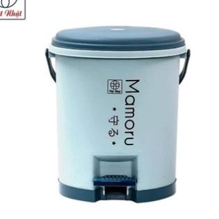 Thùng rác nắp tròn,thùng rác nắp bật đạp chân thông minh nhựa Việt Nhật