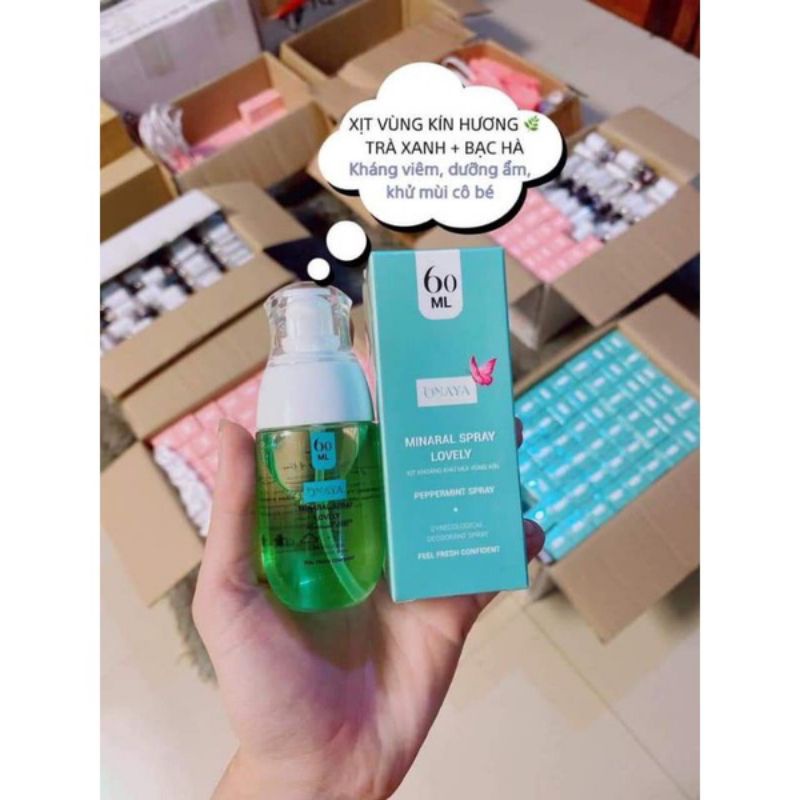 XỊT KHOÁNG VÙNG KÍN ONAYA ROSE & DUNG DỊCH VỆ SINH VÙNG KÍN HOA CÚC LA MÃ
