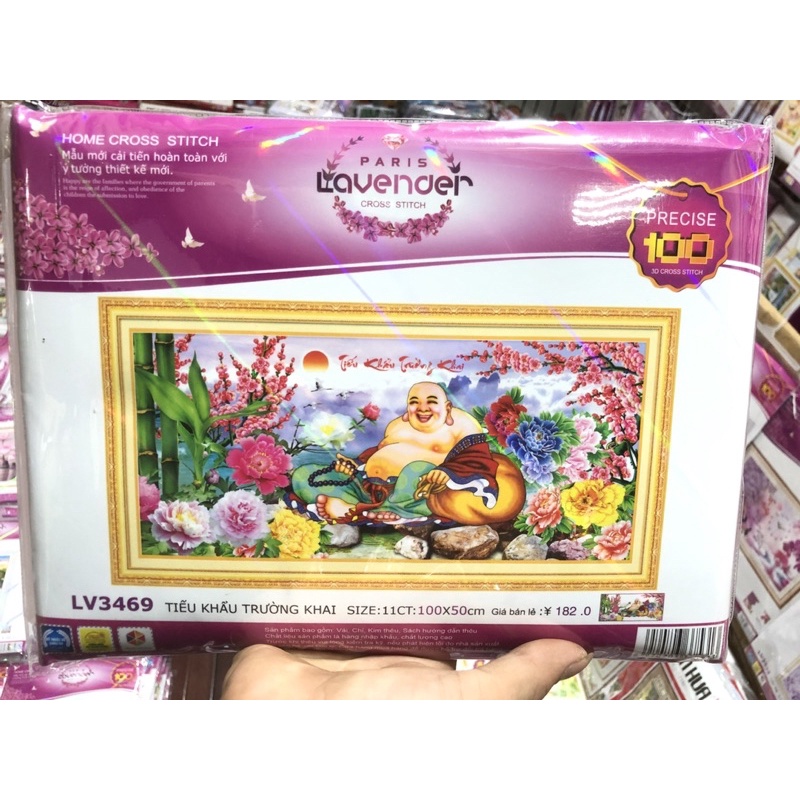 Tranh Đính Đá/Tranh Thêu Phật Di Lạc Lv477,Lv507,Lv3469,Lv3495