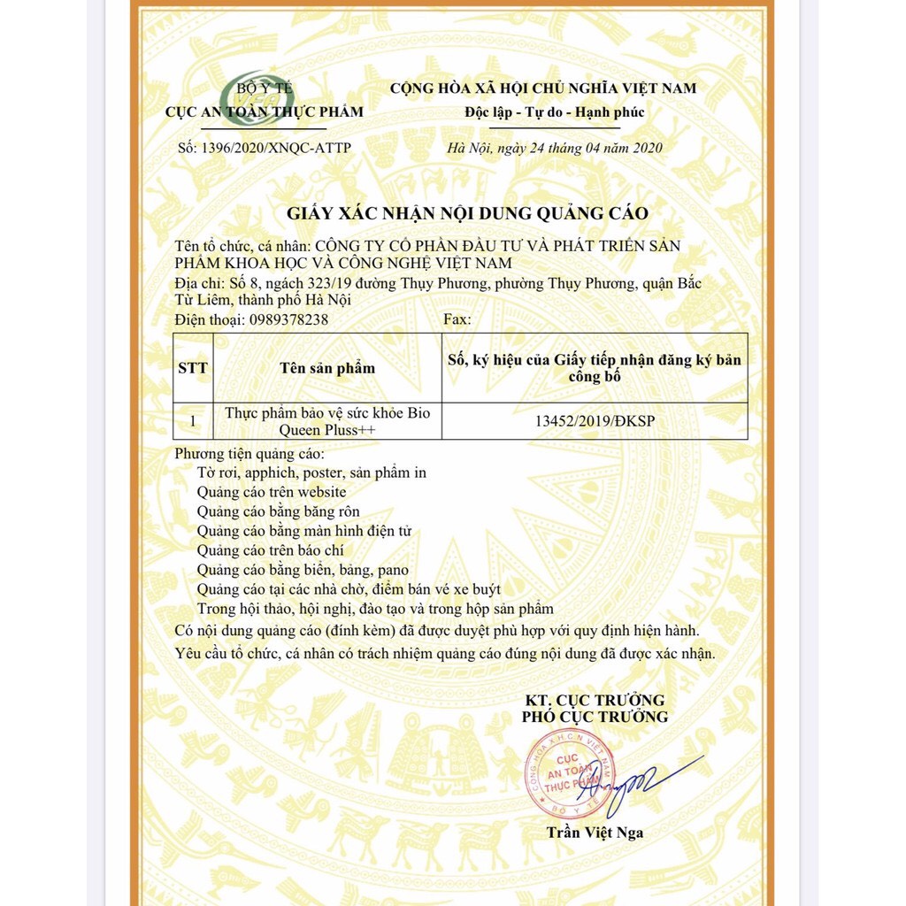 BIO QUEEN PLUSS ++ Tăng cường nội tiết tố nữ, chống lão hóa, tăng kích thước vòng 1