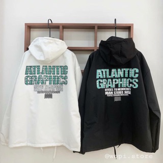 🔅Áo Khoác Dù Rap Atlatic