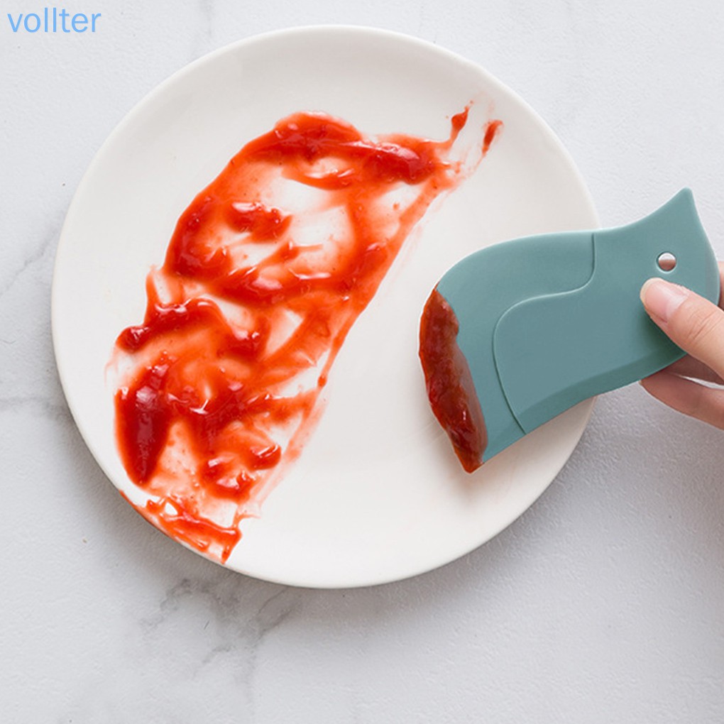 Dụng cụ cạo vét bột làm bánh thiết kế hình động vật xinh xắn đa năng tiện lợi
