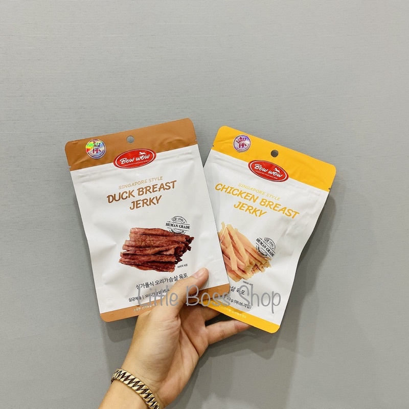 Ức gà sấy ( Ức vịt sấy ) Bowwow dành cho chó mèo ✈️