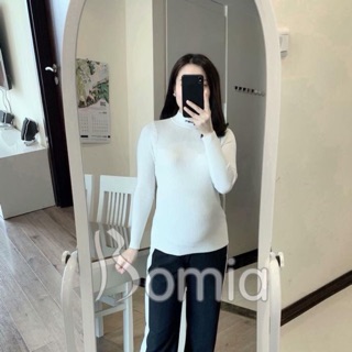 Áo len mặc trong yếm cho mẹ bầu