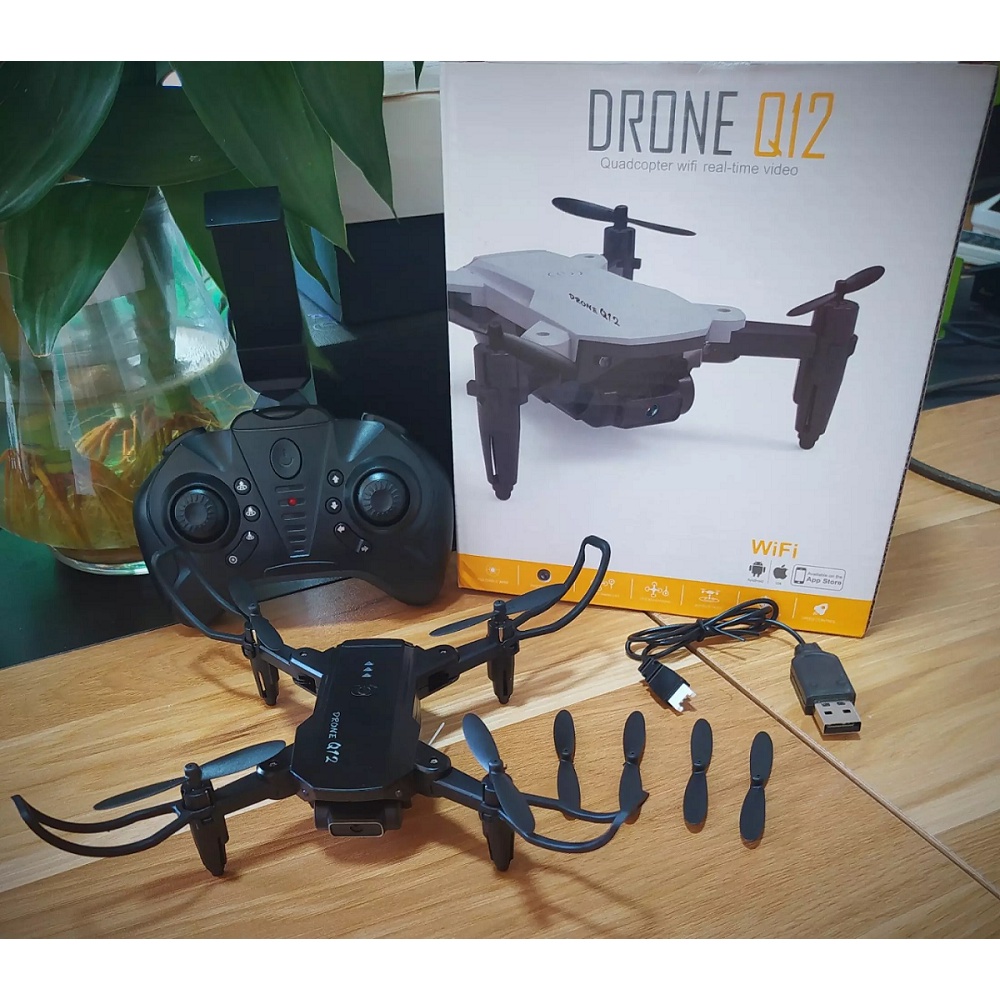 Flycam Mini Có Camera ⚡️𝐅𝐑𝐄𝐄 𝐒𝐇𝐈𝐏⚡️ Drone Mini Giá Rẻ - Máy Bay Điều Khiển Từ Xa
