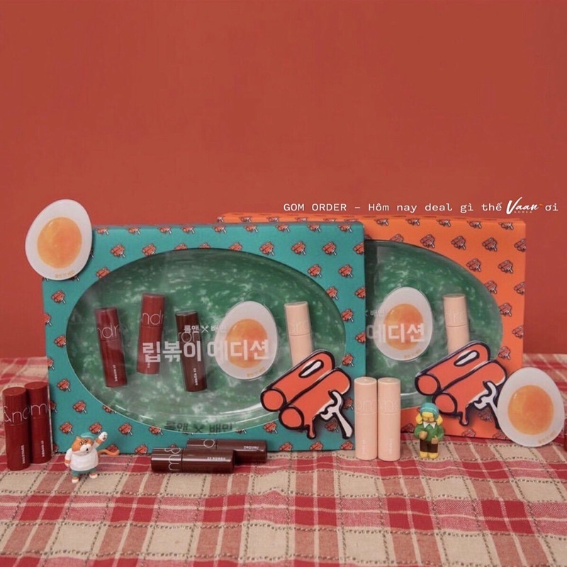 Set son phiên bản giới hạn Romand x Beamin LIPBOKKI EDITON