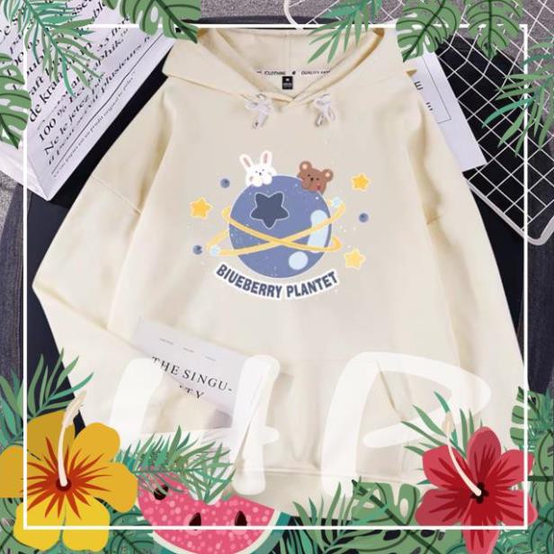 Áo hodie hành tinh gấu thỏ T.H ATSHOP CHUYÊN SỈ LẺ THỜI TRANG