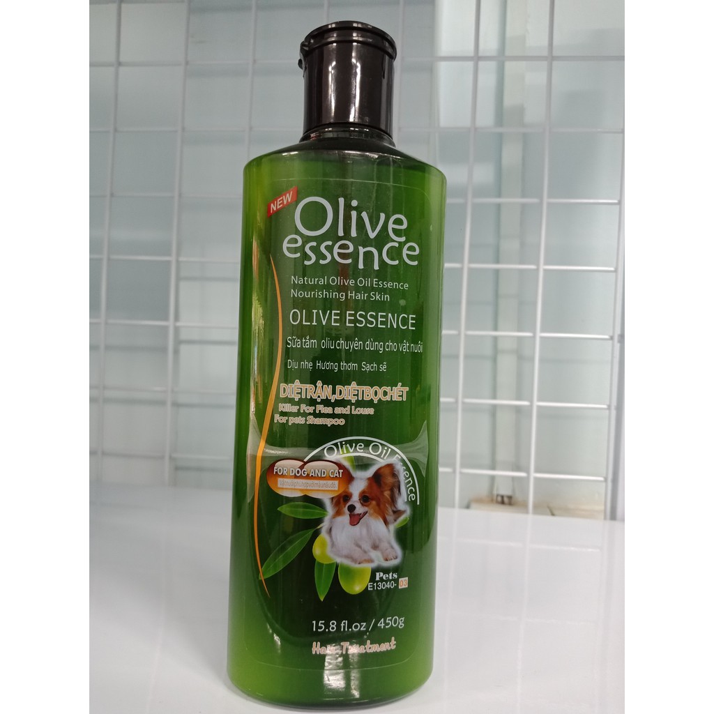 [CHÍNH HÃNG] Sữa Tắm Olive Essence 450ml Cho Chó Mèo