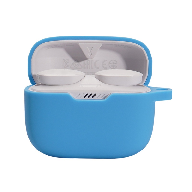 Hộp Đựng Tai Nghe Bằng Silicone Chống Rơi Cho JBL T130NC TWS