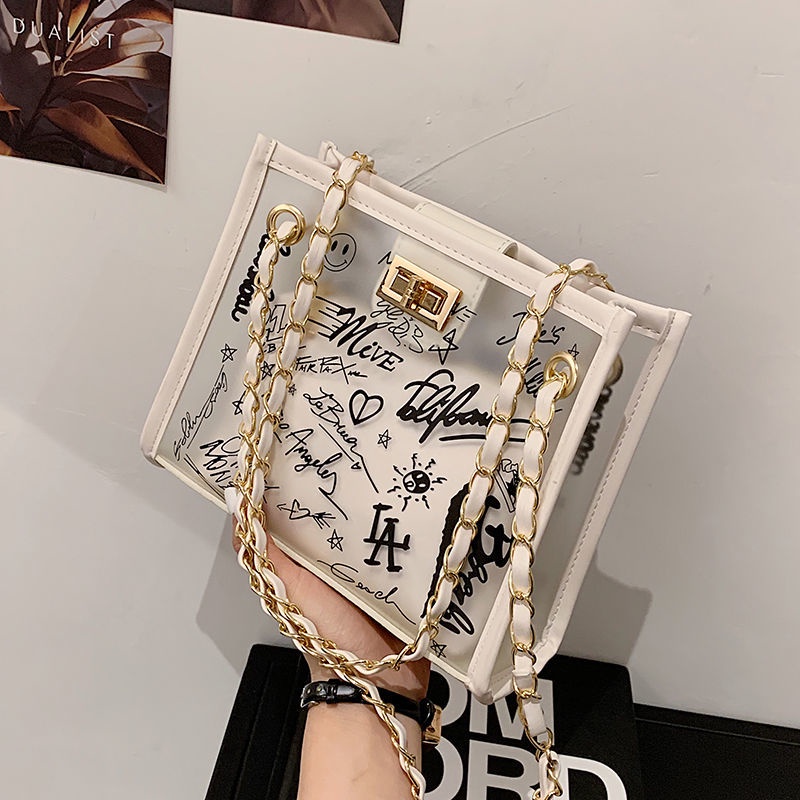 Túi Xách Trong Suốt Phong Cách Phương Tây Thời Trang Cho Nữ