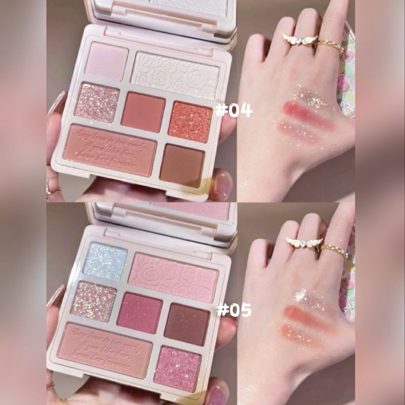 (SẴN) Bảng mắt HOLDLIVE Paris Garden Eyeshadow Palette