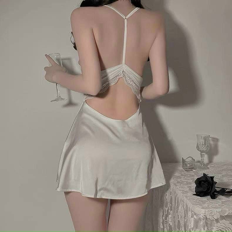 (M. 700) Váy ngủ sexy lụa cao cấp Đầm mặc nhà gợi cảm quyến rũ