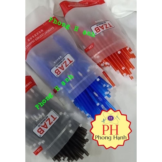 (Giá Sỉ) Ruột Bút Ủi Bay-Bút Vẽ lên vải (1 bịch 100 cây)