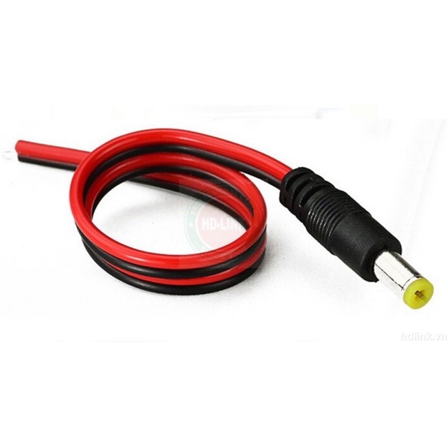 Dây Rắc Nguồn Camera DC Đầu Đực 5.5mm