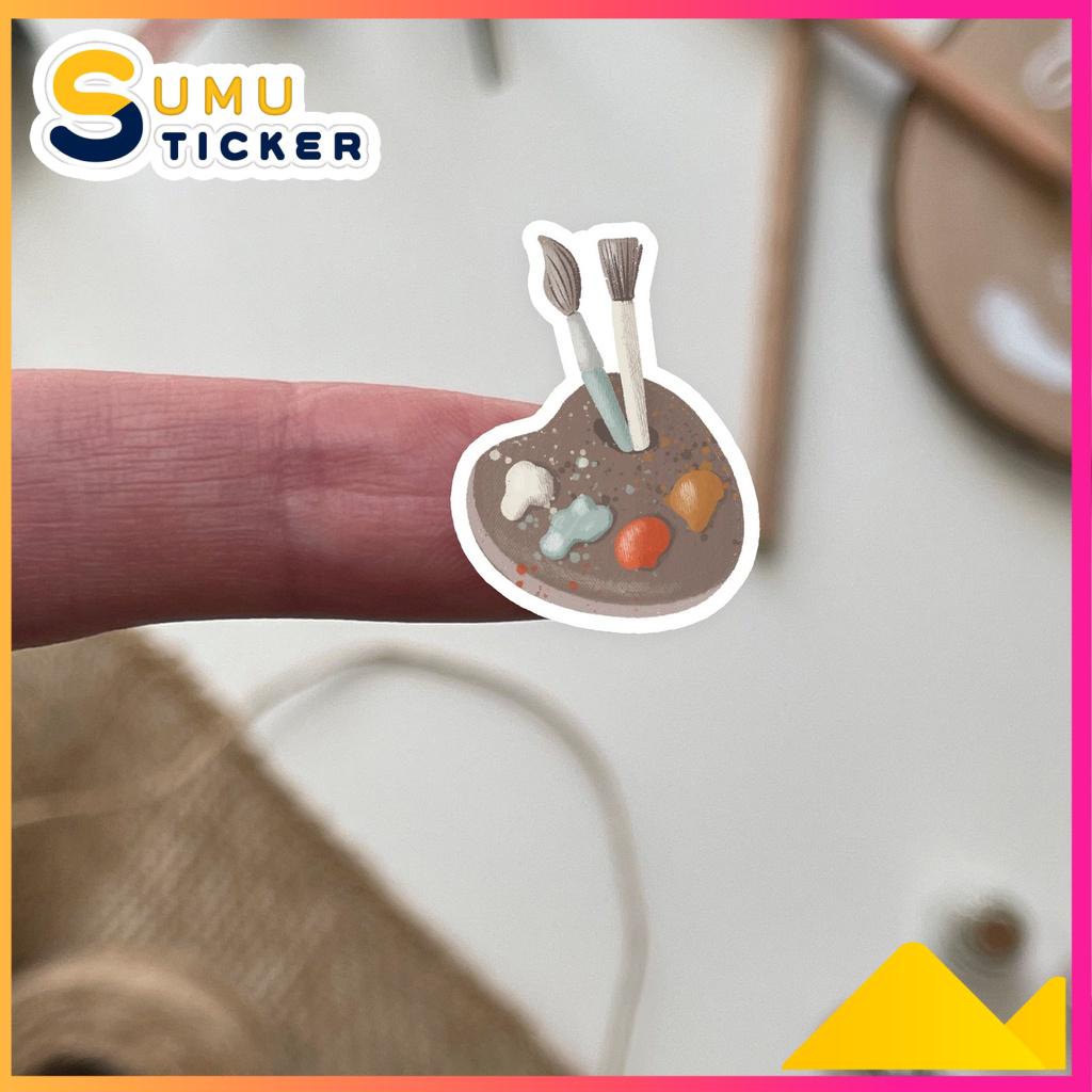 Set Painting Sticker ⭐ Chủ Đề: Trường Học - Sticker Trang Trí Dán Sổ ⭐ Sticker Bullet Journal, School Stickers