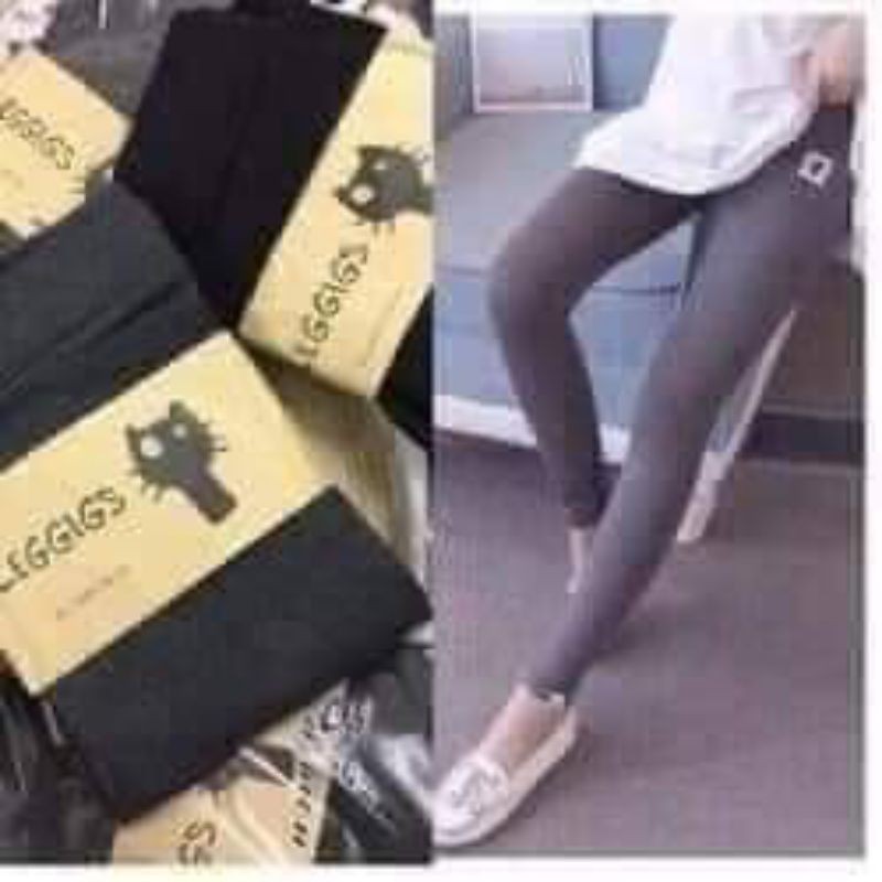 QUẦN LEGGING MÈO LÓT LÔNG TÚI zip hàng chất đẹp