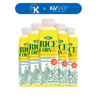 [Combo 5] Nước Gạo Bắp OKF Rice Corn Hàn Quốc 500ml - K2V Shop