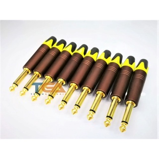 Jack rắc 6ly hàn dây mono 2 khấc.