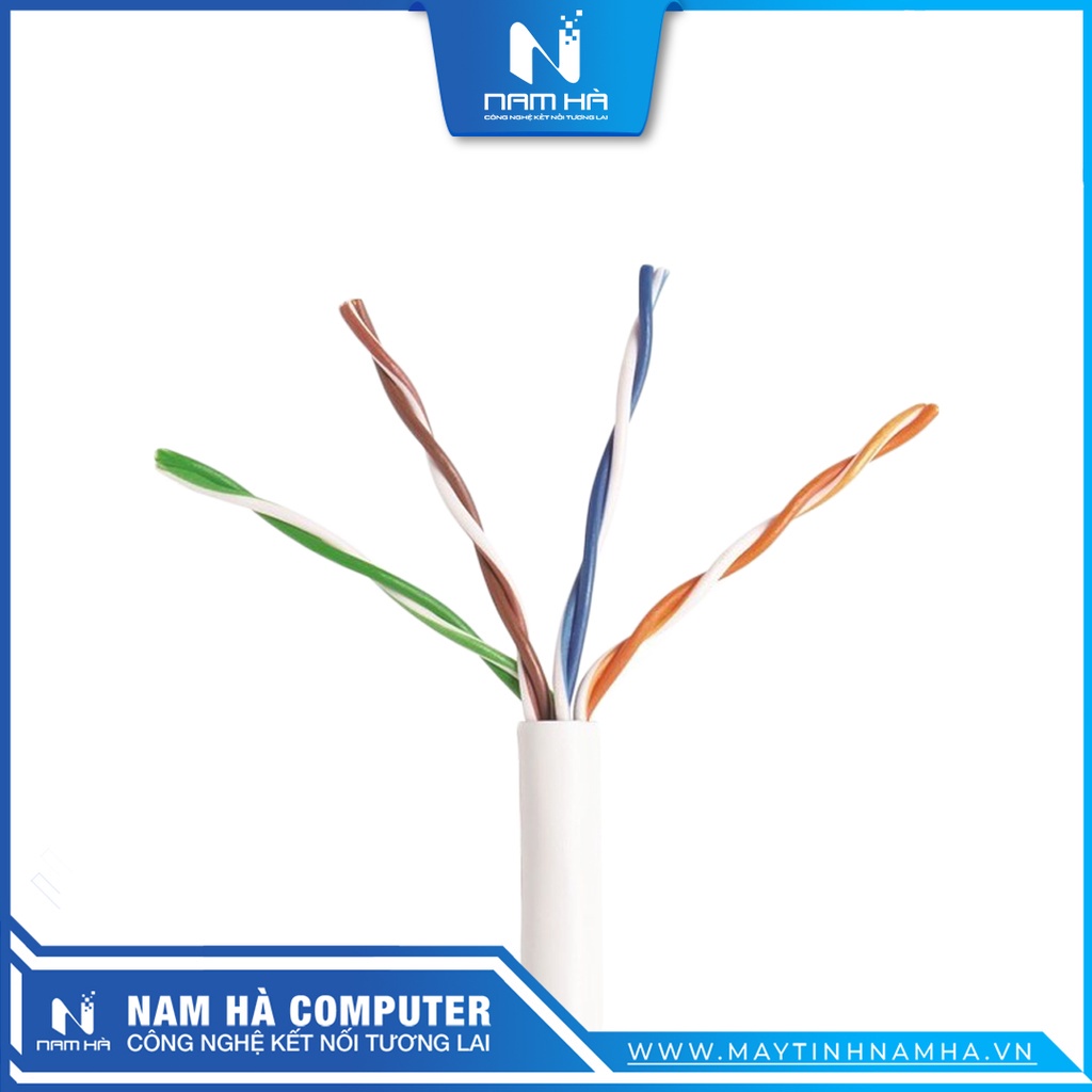 Dây mạng cat6 bấm sẵn 2 đầu 10M 15M 20M 25M 30M 35M 40M 45M 50M - Tặng Dây Thít Nhựa