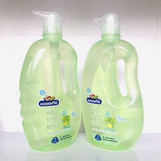 Dầu tắm gội Kodomo Head to toe (chai 800ml)