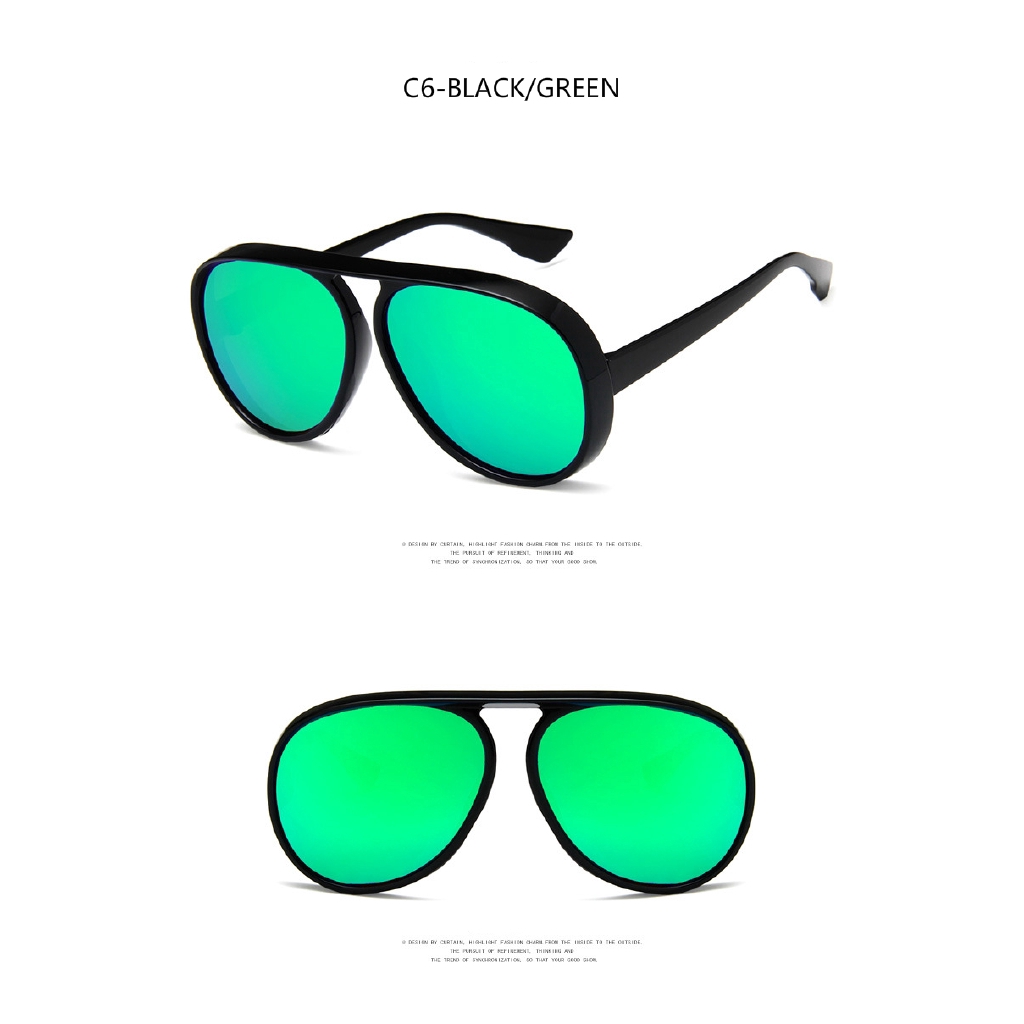 Kính mát thời trang Âu Mỹ cỡ lớn cho nam &amp; nữ