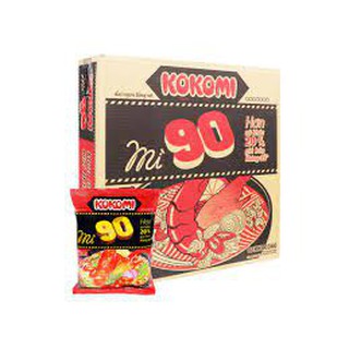Thùng 30 Gói Mì Kokomi Đại 90gram Tôm Chua Cay