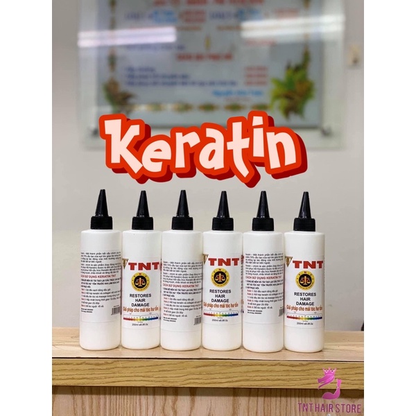 Chai KERATIN TNT Phục Hồi Tóc Chính Hãng TNT, KERATIN TNT Thủy Phân, Mùi Thơm Dễ Chịu giúp tóc chắc khỏe , suôn mượt