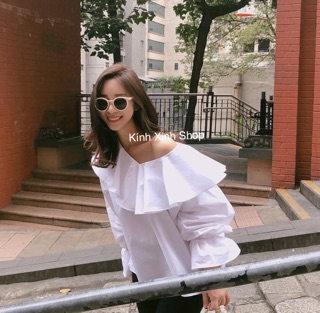 Kính râm mắt tròn nhỏ thời trang