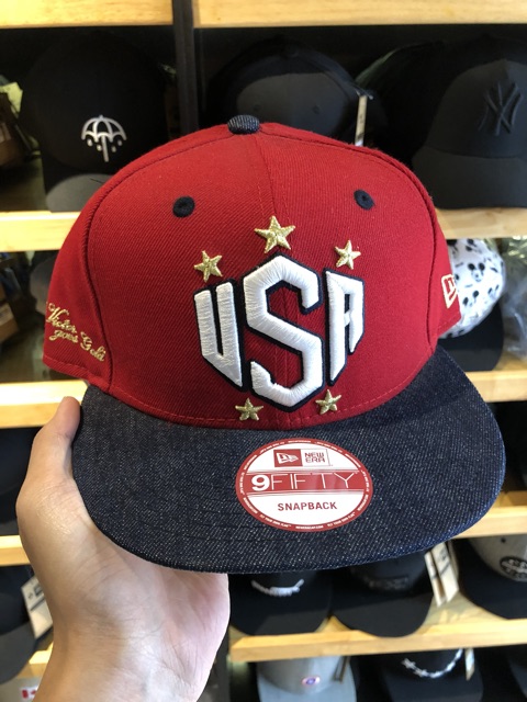 Mũ newera snapback USA auth xịn