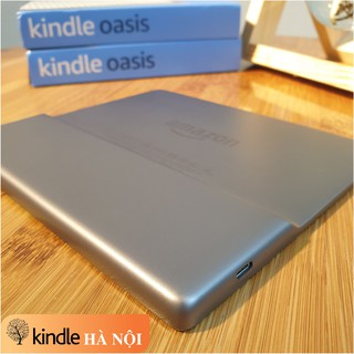 Máy đọc sách Kindle Oasis 2 9th có phím chuyển trang, màn hình 12 bóng led 7” 300PPI, Chip 1Mhz, RAM 512mb, bộ nhớ 8/32G