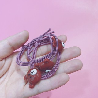 dây cột tóc hình gấu kute cho bạn gái