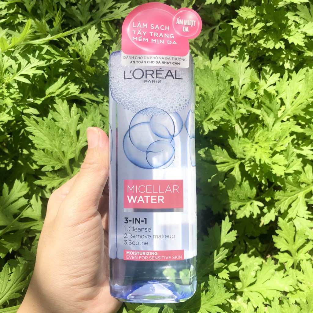 Nước tẩy trang Loreal - L'Oreal Paris 3-in-1 Micellar Water 400ml