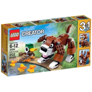 Mô hình LEGO Creator - Công viên động vật 31044 (202 mảnh ghép)