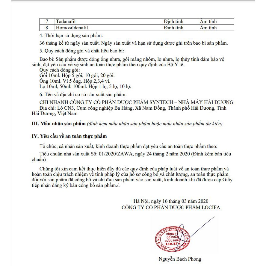 Nước Uống Tăng Cường Sinh Lí Nam Zawa Chính Hãng - Hộp 7 Gói | BigBuy360 - bigbuy360.vn